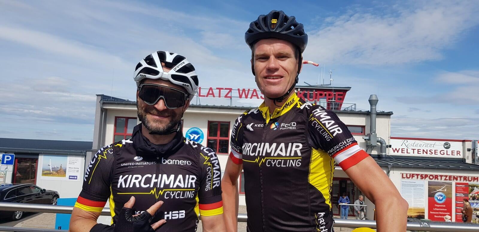 Kirchmair Cycling - v.l. Marco Mevius, Stefan Kirchmair