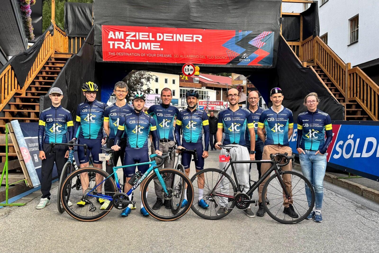 Ötztaler Radmarathon: Starke Teamleistung, gezielte Coaching-Vorbereitung